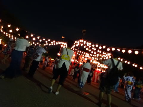 名古屋城の盆踊り