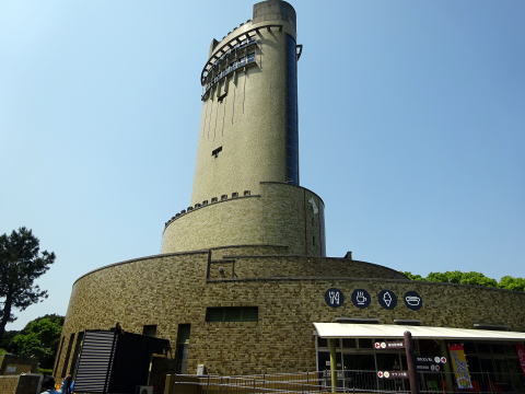 のんほいパークの展望塔